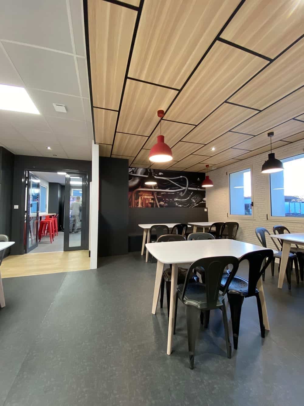 Aménagement de cafeteria et restaurants d'entreprise pour Chereau à Avranches et dans la Manche (50) - Agence DC