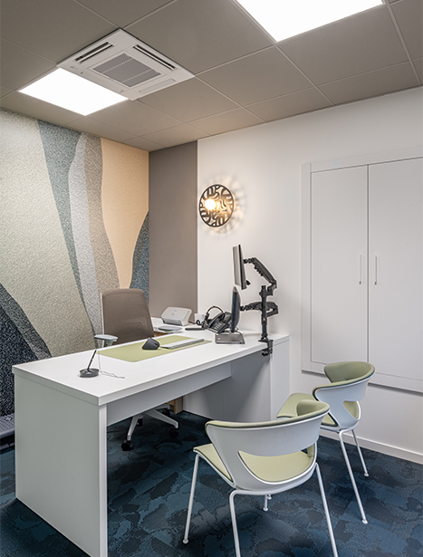 Realisation - rénovation intérieur Axa assurance