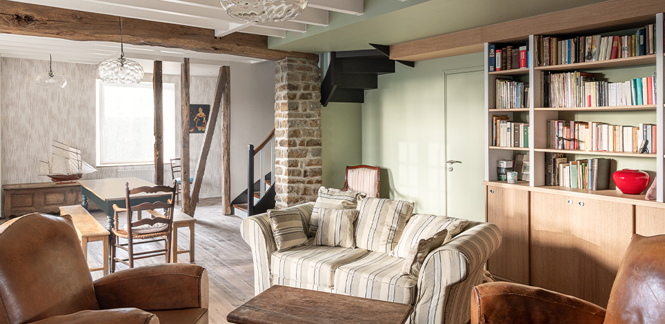 Renovation longere normande